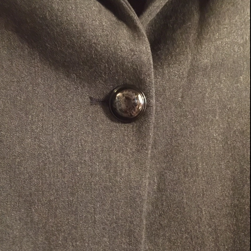 Zara Blazer w Faux-Leather Sleeves! Size S, EUC! - Picture 8 of 8